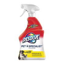 Removedor de manchas e odores para animais de estimação Resolve Pet Specialist Urine Destroyer Spray 650 ml