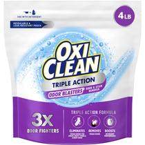 Removedor de manchas em pó OxiClean Triple Action Odor Blasters 1,8 kg