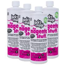 Removedor de manchas para piscina Jack's Magic The Magenta Stuff 4x946 ml