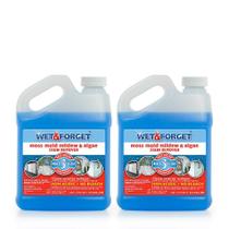 Removedor de manchas Wet & Forget Moss Mold Mildew Algae 1,9 L (pacote com 2)