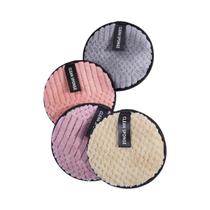Removedor De Maquiagem Macio Reutilizável Puffs 4pcs Almofadas De Limpeza Facial De Algodão Lavável
