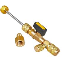 Removedor de Núcleo de Válvula HVAC LSLANSOON com Portas Duplas SAE Removedor de Núcleo de Válvula HVAC LSLANSOON com Portas Duplas SAE
