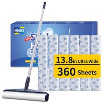 Removedor de pelos de animais de estimação de chão Lint Roller Hohoky de 35 cm com alça de 130 cm Removedor de pelos de animais de estimação de chão Lint Roller Hohoky de 35 cm com alça de 130 cm