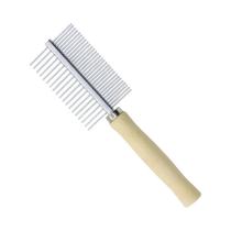 Removedor De Pelos De Animais, Escova De Cuidado Para Cães Com Cabo De Madeira, Acessórios Para Cães