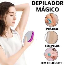 Removedor De Pelos Reutilizável Depilador De Cristal Indolor Depilado Sabonete Para Depilação Manual