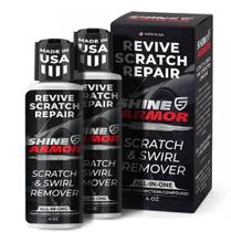 Removedor de Riscos para Carro SHINE ARMOR 4 oz Kit com 2 Unidades Reparo Avançado Removedor de Riscos para Carro SHINE ARMOR 4 oz Kit com 2 Unidades Reparo Avançado