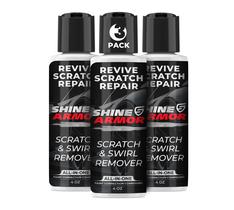 Removedor de Riscos para Carro SHINE ARMOR Kit com 3 unidades de 118 ml