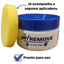 Removedor de sujeira de couro a seco Amy 300g