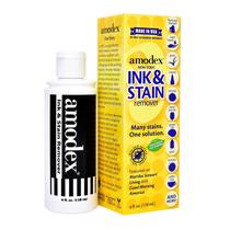 Removedor de tinta e manchas Amodex 104 Liquid 118 ml fresco e limpo