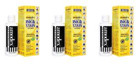 Removedor de tinta e manchas Amodex para roupas, couro e pele 120mL
