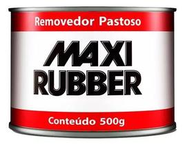 Removedor De Tinta Pastoso Maxi Rubber 500g Pasta Removedora Removedor De Tinta Pastoso Maxi Rubber 500g Pasta Removedora