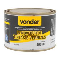 Removedor De Tintas/Vernizes 400Ml -Para Remoção de Pintura Automotiva, Industrial e Imobiliária -Vonder Removedor De Tintas/Vernizes 400Ml -Para Remoção de Pintura Automotiva, Industrial e Imobiliária -Vonder