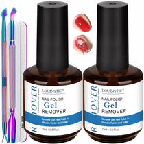 Removedor de unhas em gel LOUINSTIC, sem imersão ou papel alumínio, 30 mL com ferramentas Removedor de unhas em gel LOUINSTIC, sem imersão ou papel alumínio, 30 mL com ferramentas
