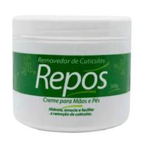Removedor e Amolecedor de Cutículas em Creme para Mãos e Pés Hidratante e Amaciante Repos 500 G Removedor e Amolecedor de Cutículas em Creme para Mãos e Pés Hidratante e Amaciante Repos 500 G