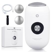 Removedor eléctrico de callos para pies Linyunbest inalámbrico con 3 velocidades Removedor eléctrico de callos para pies Linyunbest inalámbrico con 3 velocidades