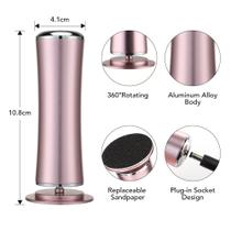 Removedor elétrico de calos de pés Wokex Pink Aluminium Alloy