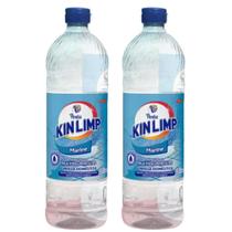 Removedor Marine KinLimp 500ml Limpeza para Vidros Azulejos e Espelhos Multisuperficies Removedor Marine KinLimp 500ml Limpeza para Vidros Azulejos e Espelhos Multisuperficies