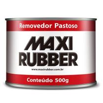 Removedor pastoso 500g maxi rubber