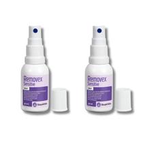 Removedor Spray Curativo Removex Sensitive Rioquimica 30ml Kit com 2 Unidades Removedor Spray Curativo Removex Sensitive Rioquimica 30ml Kit com 2 Unidades