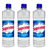 Removedor Suprema Multiuso Perfumado Base de Agua Florata Verbena Tradicional Uso Domestico Kit Com 3 Unidades 500ml