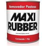 Removedor Tintas Pastoso Maxi Rubber 1kg Pintura Automotiva