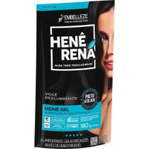 Rena Henê Preto Azulado Embelleze Em Gel Alisante 180g