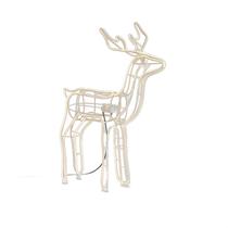 Rena Movimento LED Bivolt 110cm Natal Decor Iluminada Jardim Rena Movimento LED Bivolt 110cm Natal Decor Iluminada Jardim