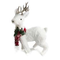 Rena Natalina Decorativa com Cachecol 52x32cm