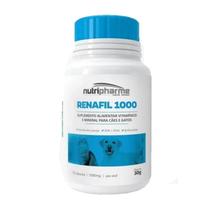 Renafil 1000 Suplemento Para Cães e Gatos C/30 Cápsulas 30g - Nutripharme