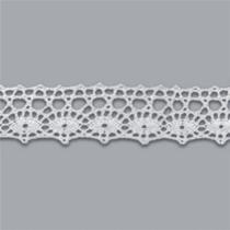 Renda de Algodão Branca 1,7cm 10 Metros - Artepunto
