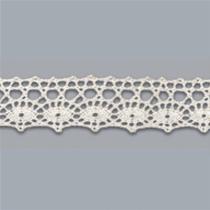 Renda de algodão ref-ra004 cor crú 1,7cm 10 metros artepunto