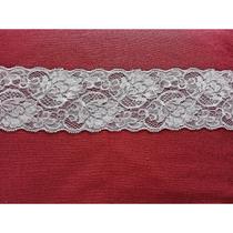 Renda de Elastano Branca Rede de Flores 5 metros (Comprimento) x 7 cm (Largura) Renda de Elastano Branca Rede de Flores 5 metros (Comprimento) x 7 cm (Largura)