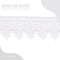 Renda De Guipír Chl-436 - Peça Com 13,7 Metros- Branco - Nº: 101 - Nybc Renda De Guipír Chl-436 - Peça Com 13,7 Metros- Branco - Nº: 101 - Nybc