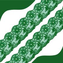 Renda De Guipír Crl-01 - Verde Bandeira - Nº: 540 Rolo Com 13,7 Metros - Nybc Renda De Guipír Crl-01 - Verde Bandeira - Nº: 540 Rolo Com 13,7 Metros - Nybc