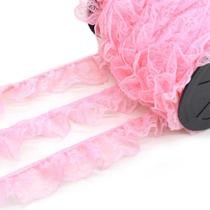 Renda de Nylon Franzida Najar 37mm - 50 Metros
