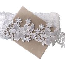 Renda Guipir YL93 Véu Ccb Largura 9,00cm 13,70 Metros Renda Guipir YL93 Véu Ccb Largura 9,00cm 13,70 Metros