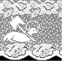 Renda Litúrgica Cordeiro 10 m x 30 cm largura - (16430)