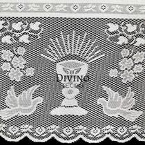 Renda Litúrgica Divina Paz 10 m x 30 cm Largura - ( 107068) Renda Litúrgica Divina Paz 10 m x 30 cm Largura - ( 107068)