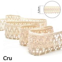 Renda Lolla Cru 5,0cm - 10m