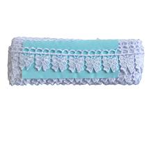 Renda Média Guipir Laço YL509 Branco 1 Metro Larg 3,7cm Renda Média Guipir Laço YL509 Branco 1 Metro Larg 3,7cm