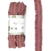 Renda Mista MYR113 27mm by Millyta 10 Metros - Vinho Soft