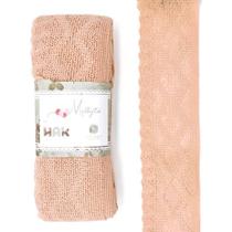 Renda Mista MYR114 81mm by Millyta 10 Metros - Rosa Aconchego