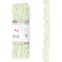 Renda Mista MYR116 22mm by Millyta 10 Metros - Menta