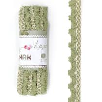 Renda Mista MYR116 22mm by Millyta 10 Metros - Verde Antigo