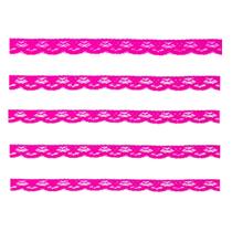 Renda najar n2 cor 41 rosa cítrico peça c/50 metros