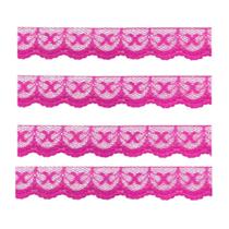 Renda najar n5 cor 41 rosa cítrico peça c/50 metros