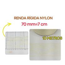 Renda Rígida Poliamida 20mm 37mm 50mm 100mm Várias larguras Nylon RNylon Renda Rígida Poliamida 20mm 37mm 50mm 100mm Várias larguras Nylon RNylon