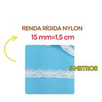 Renda Rígida Poliamida 20mm 37mm 50mm 100mm Várias larguras Nylon RNylon Renda Rígida Poliamida 20mm 37mm 50mm 100mm Várias larguras Nylon RNylon