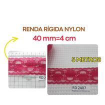 Renda Rígida Poliamida 20mm 37mm 50mm 100mm Várias larguras Nylon RNylon Renda Rígida Poliamida 20mm 37mm 50mm 100mm Várias larguras Nylon RNylon