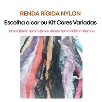 Renda Rígida Poliamida 20mm 37mm 50mm 100mm Várias larguras Nylon RNylon Renda Rígida Poliamida 20mm 37mm 50mm 100mm Várias larguras Nylon RNylon